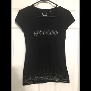Guess Rhinestone Tee
